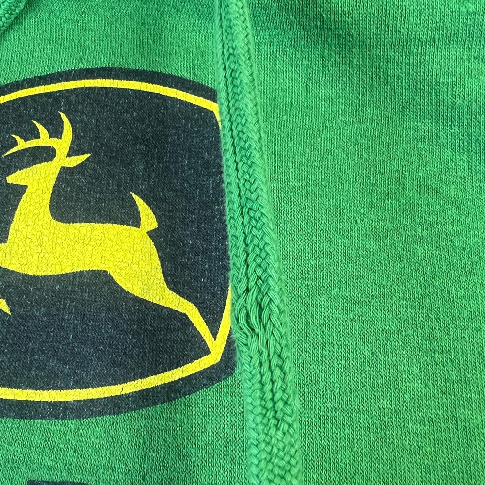 John Deere Tractors Green Hoodie Sweatshirt Size Medium - Picture 5 of 8